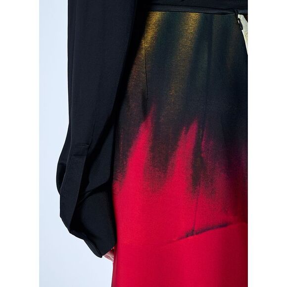 Jil Sander Women Printed Midi Skirt